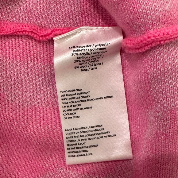 VG by Victor GLemaud Ribbed Waist Pattered Knit sweater Dress size XL - Picture 7 of 9